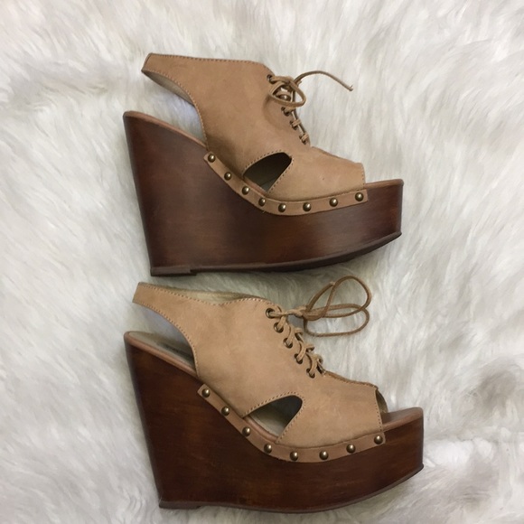 Steve Madden Woki Wedge Shoes. Size 10 - Picture 2 of 8